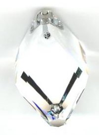 1 22mm Swarovski Crystal Cubist Pendant